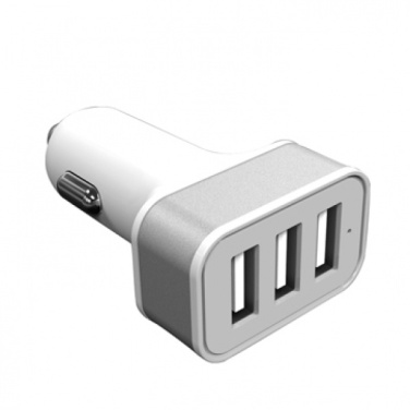 Logotrade business gift image of: Car Charger with 3 USB ports